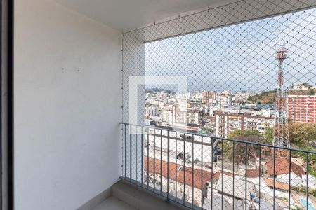 Varanda da Sala de apartamento à venda com 1 quarto, 53m² em Vila Isabel, Rio de Janeiro