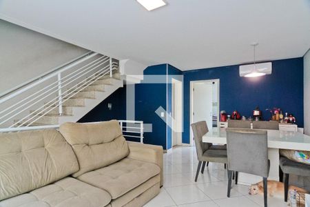 Sala de casa de condomínio à venda com 3 quartos, 145m² em Vila Siqueira (zona Norte), São Paulo