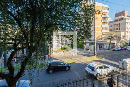 Vista da Sala de apartamento para alugar com 3 quartos, 100m² em Menino Deus, Porto Alegre