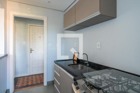 Cozinha e Área de Serviço de apartamento à venda com 1 quarto, 46m² em Menino Deus, Porto Alegre