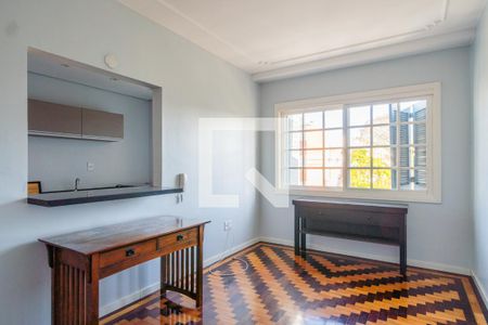 Sala de apartamento à venda com 1 quarto, 46m² em Menino Deus, Porto Alegre