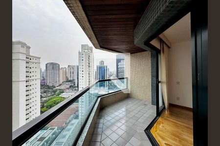 Sacada de apartamento para alugar com 3 quartos, 127m² em Santo Amaro, São Paulo