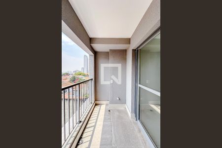 Varanda da Sala/Quarto de kitnet/studio à venda com 1 quarto, 25m² em Vila Mariana, São Paulo