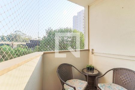 Varanda da Sala de apartamento à venda com 2 quartos, 67m² em Nova Piraju, São Paulo