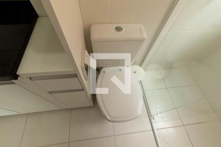 Banheiro da Suíte de apartamento para alugar com 1 quarto, 35m² em Centro, Curitiba