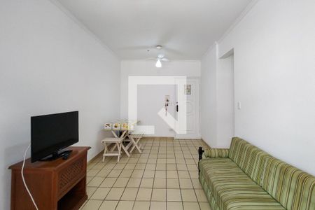 Sala de apartamento para alugar com 1 quarto, 50m² em Aviação, Praia Grande