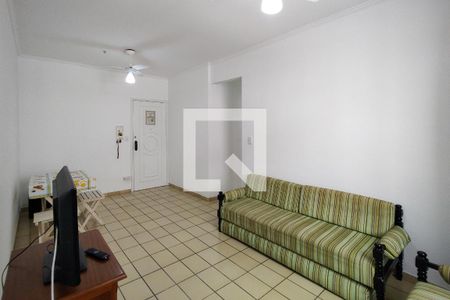 Sala de apartamento para alugar com 1 quarto, 50m² em Aviação, Praia Grande