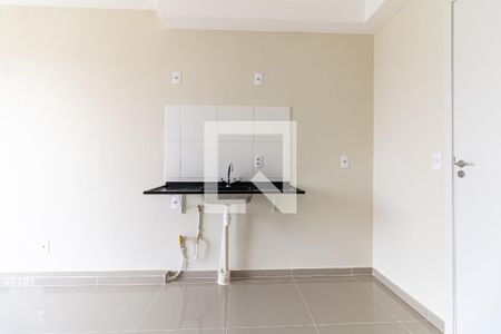 Cozinha de apartamento para alugar com 1 quarto, 29m² em Sacoma, São Paulo