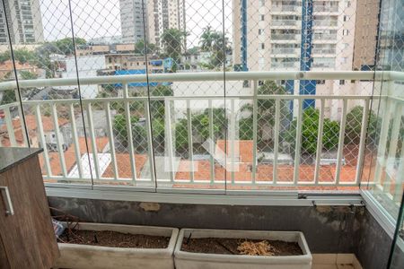 Varanda da sala de apartamento para alugar com 2 quartos, 52m² em Centro, Diadema