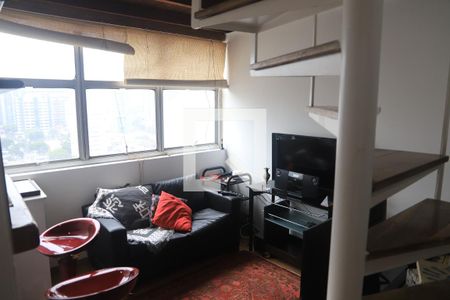 Sala de apartamento à venda com 1 quarto, 57m² em Vila Clementino, São Paulo