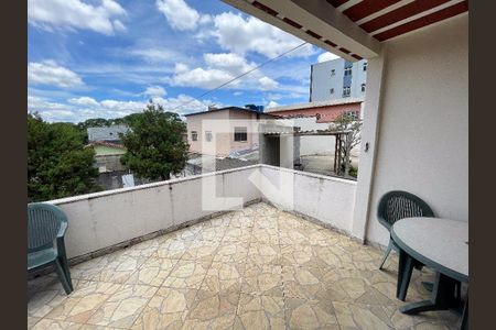 Varanda da Sala de casa à venda com 3 quartos, 85m² em Eldorado, Contagem