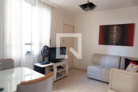 SALA de apartamento à venda com 2 quartos, 45m² em Fonte Grande, Contagem