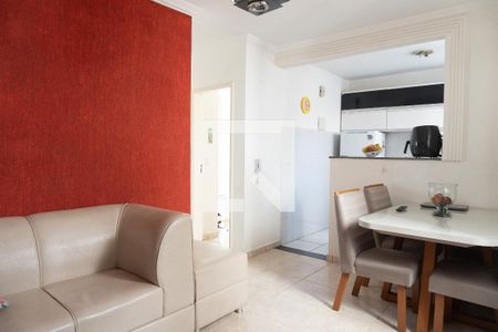 SALA de apartamento à venda com 2 quartos, 45m² em Fonte Grande, Contagem