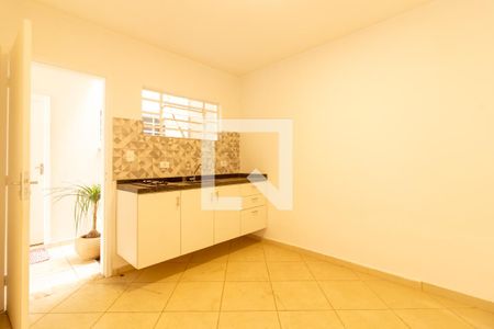 Sala/Cozinha de apartamento para alugar com 1 quarto, 34m² em Parque São George, Cotia