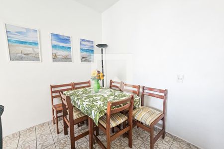 Sala de apartamento para alugar com 1 quarto, 44m² em Balneario Cidade Atlantica, Guarujá