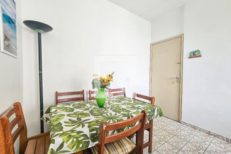 Sala de apartamento para alugar com 1 quarto, 44m² em Balneario Cidade Atlantica, Guarujá