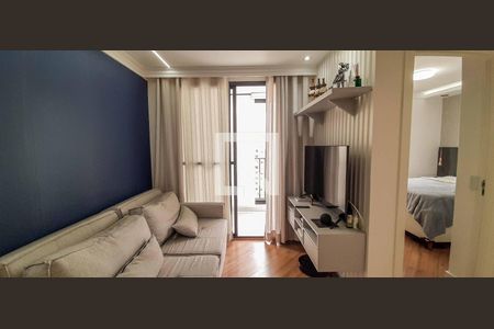 Sala de Estar de apartamento para alugar com 2 quartos, 48m² em Centro, Osasco