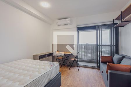 Studio de kitnet/studio para alugar com 1 quarto, 27m² em Cerqueira César, São Paulo