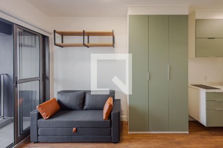 Studio de kitnet/studio para alugar com 1 quarto, 27m² em Cerqueira César, São Paulo