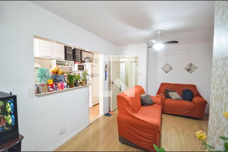 Sala de apartamento à venda com 3 quartos, 53m² em Grajaú, Rio de Janeiro