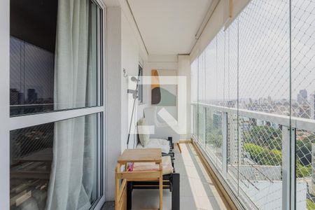 Varanda da Sala de apartamento à venda com 2 quartos, 90m² em Pinheiros, São Paulo