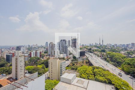 Vista da Varanda de apartamento à venda com 2 quartos, 90m² em Pinheiros, São Paulo