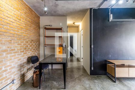 Sala/Cozinha de apartamento para alugar com 2 quartos, 68m² em Pinheiros, São Paulo