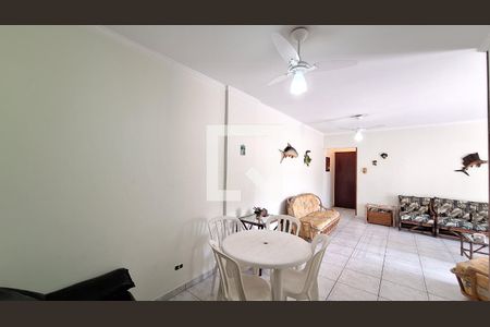 Sala de apartamento para alugar com 3 quartos, 169m² em Guilhermina, Praia Grande