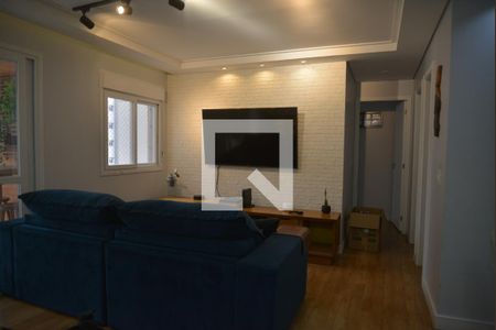 Sala de apartamento à venda com 2 quartos, 89m² em Campestre, Santo André