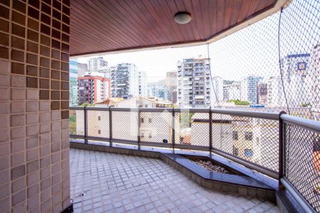 Varanda da Sala de apartamento à venda com 3 quartos, 220m² em Icaraí, Niterói