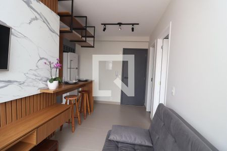 Sala de TV de apartamento à venda com 1 quarto, 34m² em Vila Mafra, São Paulo