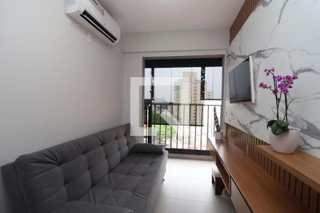 Sala de TV de apartamento à venda com 1 quarto, 34m² em Vila Mafra, São Paulo