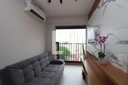 Sala de TV de apartamento à venda com 1 quarto, 34m² em Vila Mafra, São Paulo