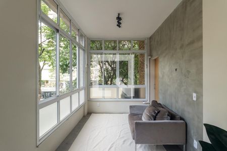 Varanda da Sala de apartamento à venda com 2 quartos, 113m² em Higienópolis, São Paulo