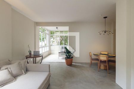 Sala de apartamento à venda com 2 quartos, 113m² em Higienópolis, São Paulo