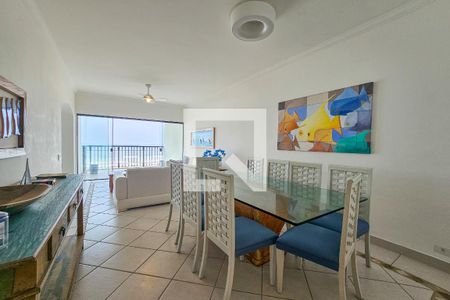 Sala de apartamento para alugar com 4 quartos, 217m² em Pitangueiras, Guarujá