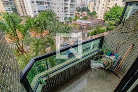 varanda de apartamento à venda com 3 quartos, 138m² em Chácara Inglesa, São Paulo