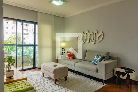 Sala de apartamento à venda com 3 quartos, 138m² em Chácara Inglesa, São Paulo