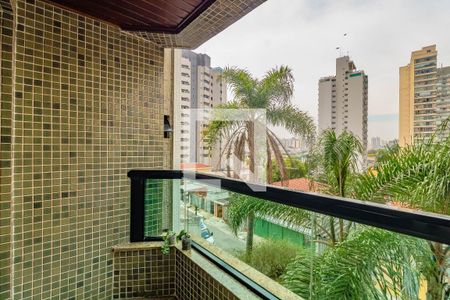 varanda de apartamento à venda com 3 quartos, 138m² em Chácara Inglesa, São Paulo