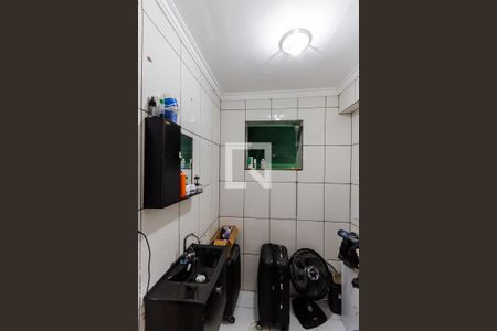 Banheiro da Suíte  de casa à venda com 2 quartos, 100m² em Jardim Santo Alberto, Santo André