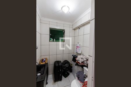 Banheiro da Suíte  de casa à venda com 2 quartos, 100m² em Jardim Santo Alberto, Santo André