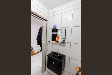 Banheiro da Suíte  de casa à venda com 2 quartos, 100m² em Jardim Santo Alberto, Santo André