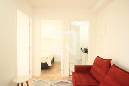 Sala/Cozinha de apartamento para alugar com 2 quartos, 31m² em Jardim Monte Kemel, São Paulo