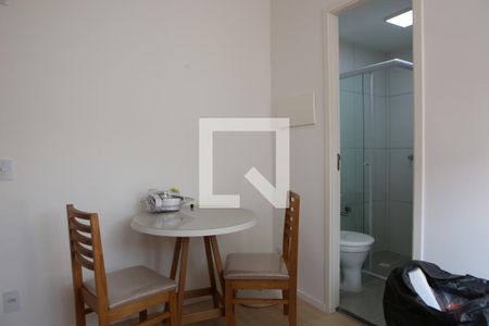 Sala e Cozinha de apartamento para alugar com 1 quarto, 24m² em Santa Cecilia, São Paulo