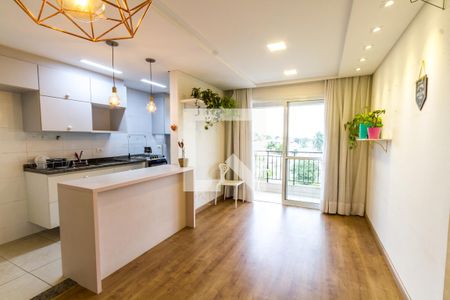 Sala de apartamento para alugar com 2 quartos, 54m² em Tingui, Curitiba