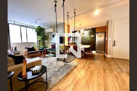 Sala de apartamento à venda com 3 quartos, 117m² em Chácara Itaim, São Paulo