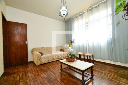 Sala de apartamento à venda com 3 quartos, 110m² em Sion, Belo Horizonte