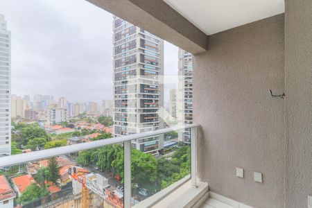 Varanda de kitnet/studio para alugar com 1 quarto, 33m² em Itaim Bibi, São Paulo