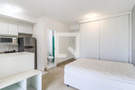 Sala/Quarto de kitnet/studio para alugar com 1 quarto, 33m² em Itaim Bibi, São Paulo