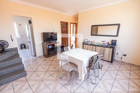 Sala de apartamento à venda com 3 quartos, 116m² em Vila Jardim Leblon, Belo Horizonte